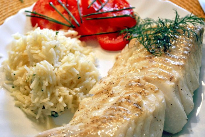 Roast Cod, Brown Butter