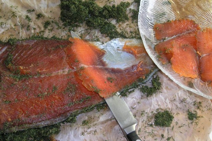 Cured Salmon & Beetroot